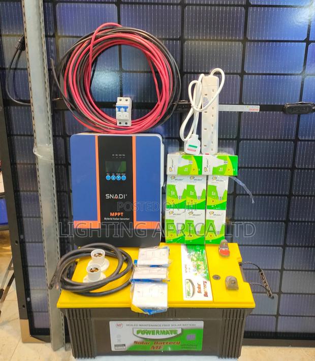 Mini Kit 200ah Battery - 300w Inverter - 30a Controller - thumbnail 4