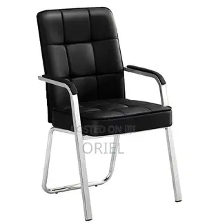 Modern Office Visitor Chair : Executive Office Leather Guest Chair