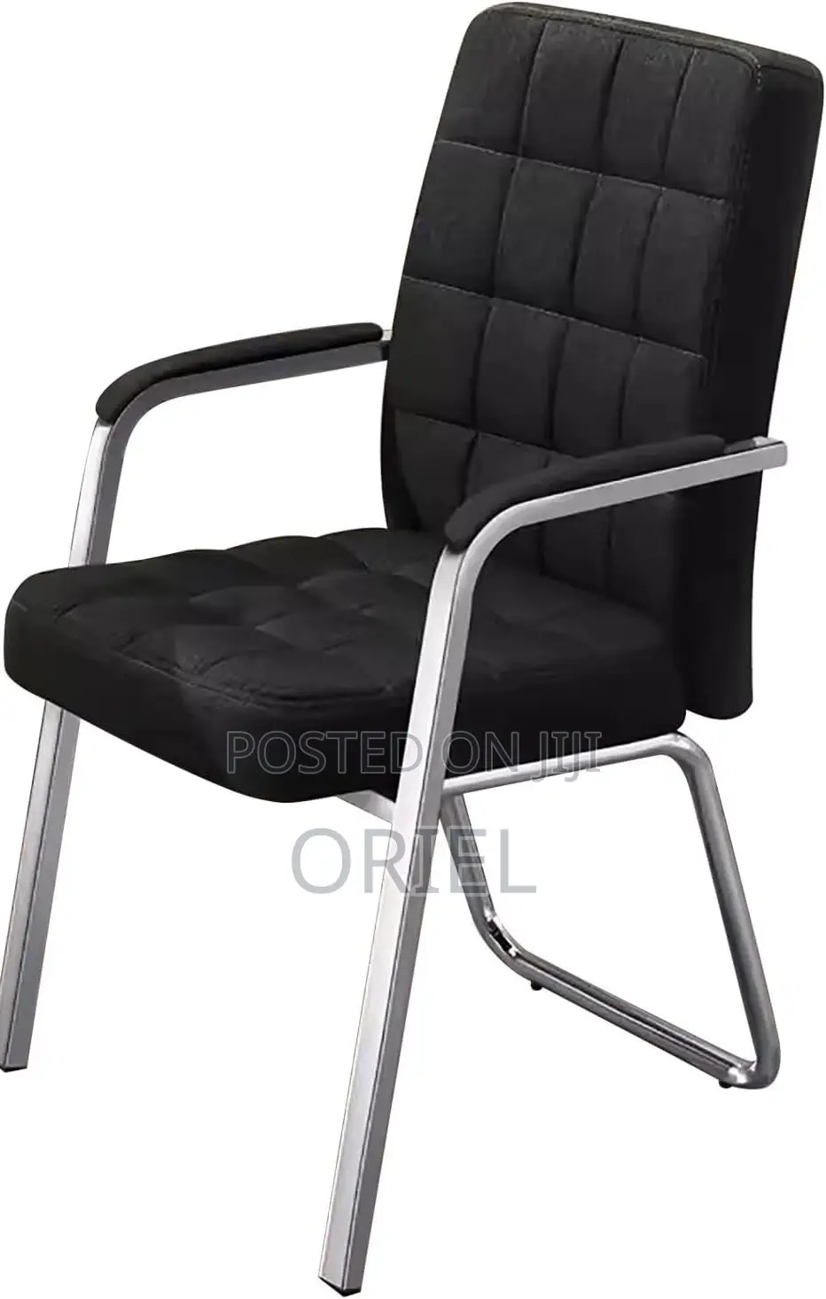 Modern Office Visitor Chair : Executive Office Leather Guest Chair