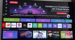 Lg 65′′ Ua8500 / Ua85 Uhd Smart Tv With Α7 Gen8 Processor