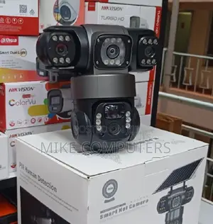 Triple Lens 4g Solar PTZ and Wifi Triple Lens
