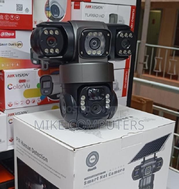 Triple Lens 4g Solar PTZ and Wifi Triple Lens