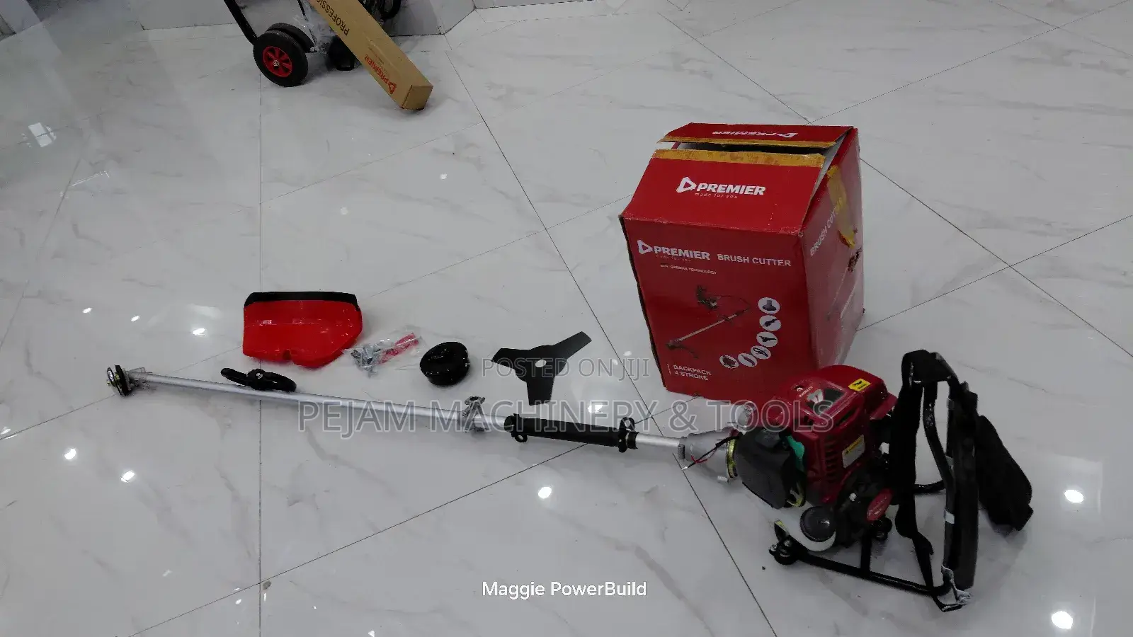 Premier 4-Stroke Backpack Brushcutter Heavy-Duty