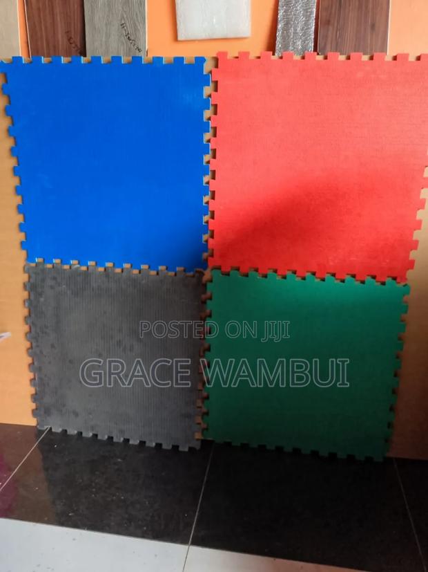 Kids Interlocking Workout Mats/ Gym Mats - main view