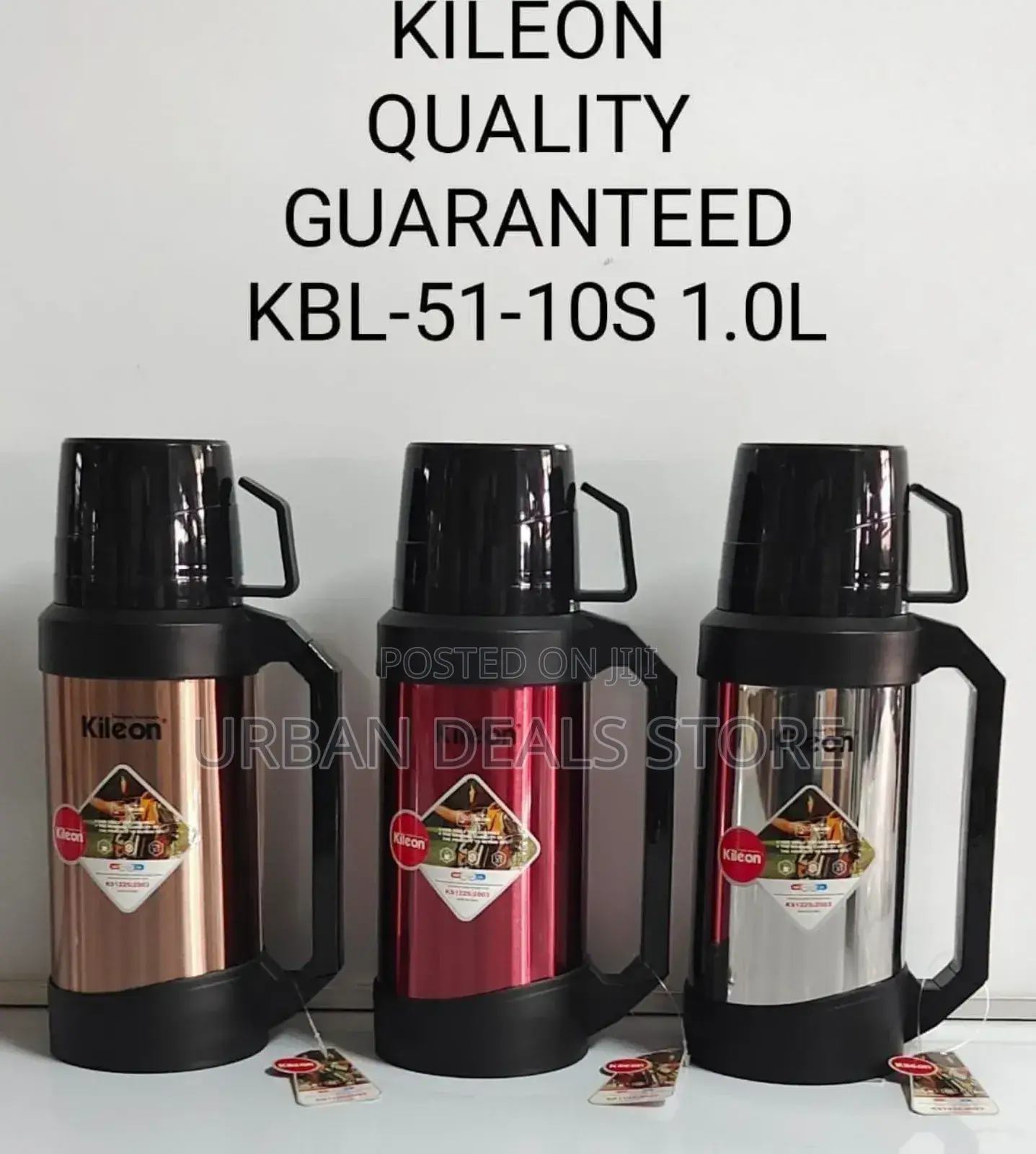 *Kileon 1ltr Breakable Flask*
*All Colors Available*