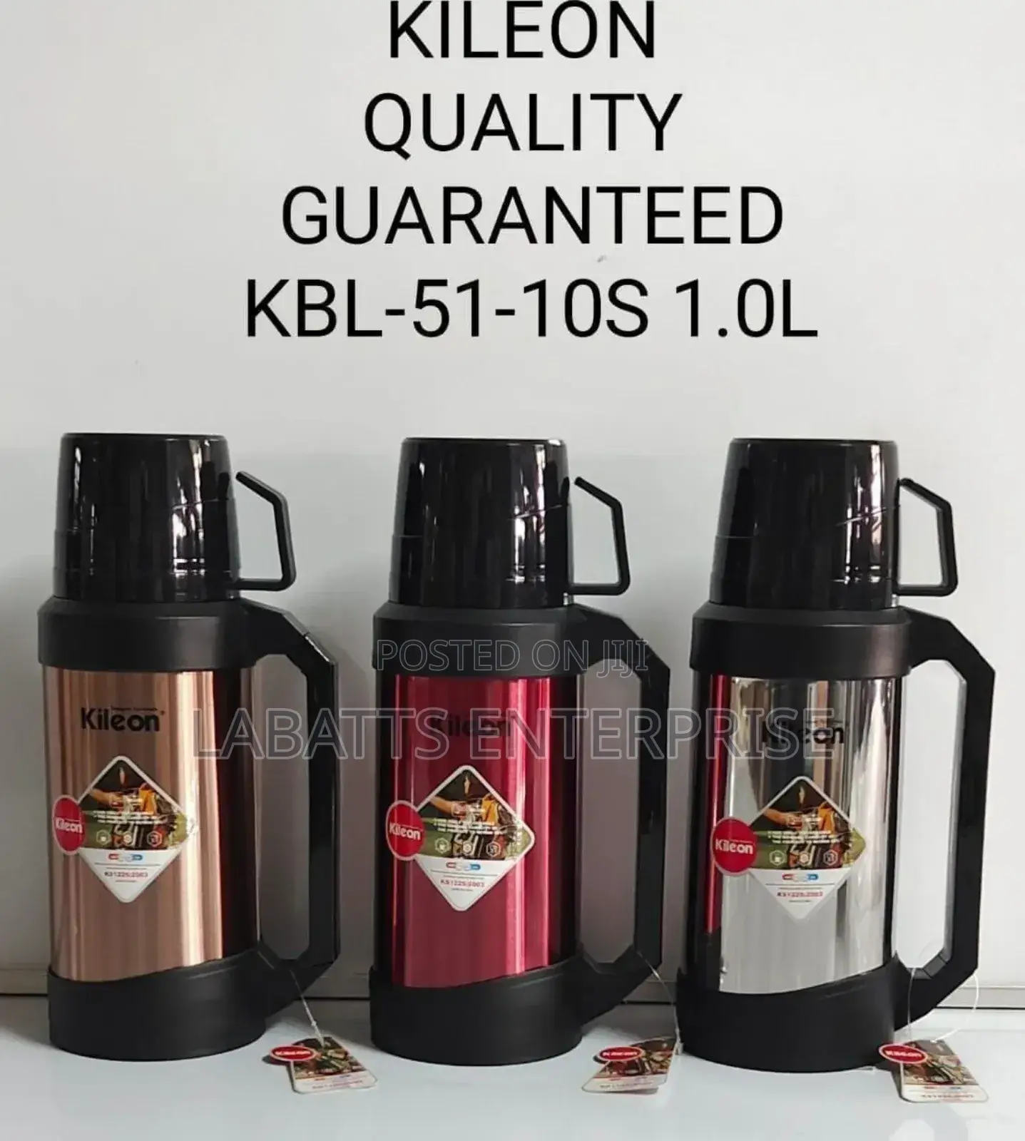 *Kileon 1ltr Breakable Flask*
*All Colors Available*