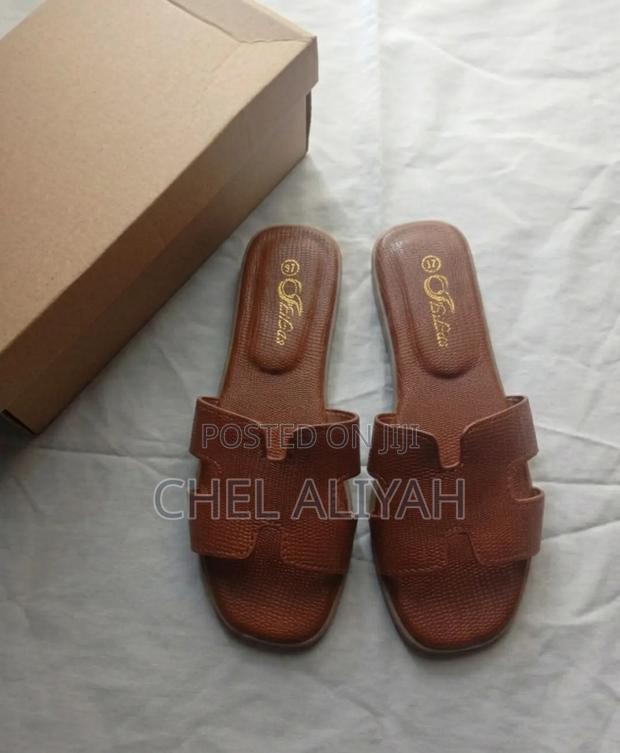 Chic Tan H-Slides - main view