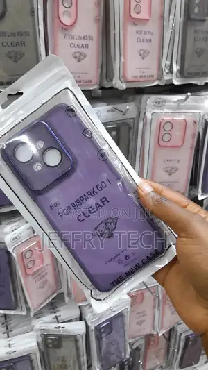 Milder Matte Transparent Case Blank Bumper Frosted Tecno Pop 9 Case