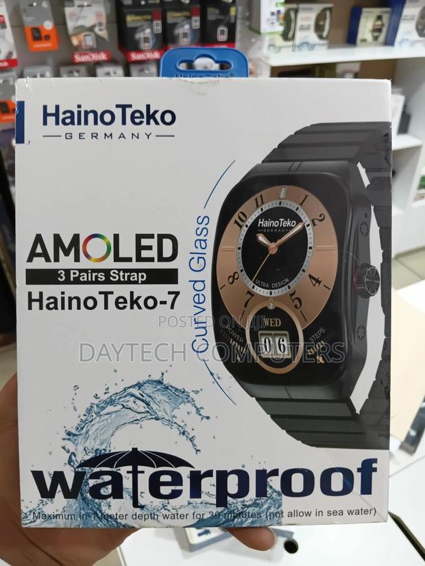 Haino Teko 7 Amoled Smart Watch Waterproof Curved Glass
