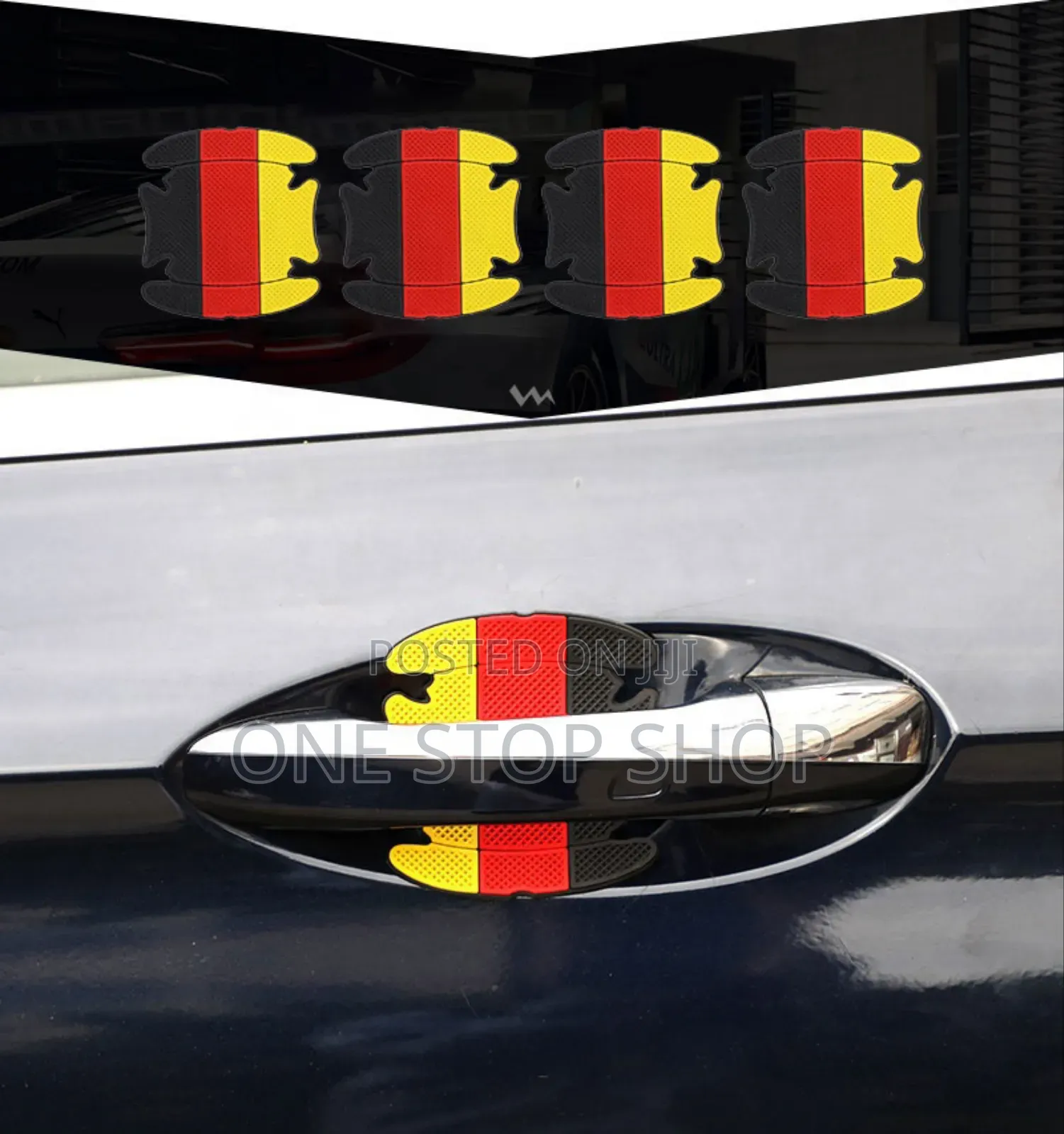 4pcs Car Handle Cup Bowl Scratch Guards