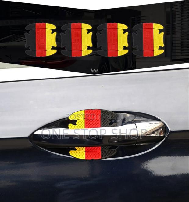 4pcs Car Handle Cup Bowl Scratch Guards - main view