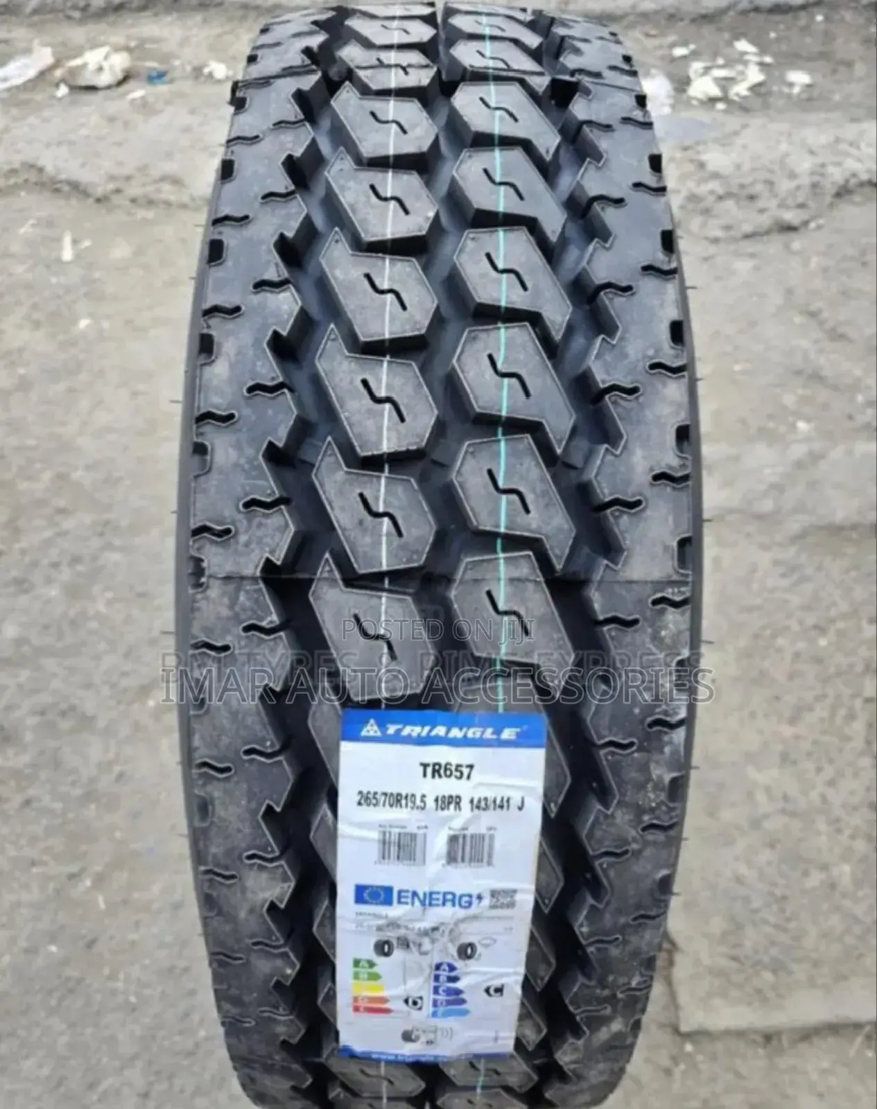 265/70r19.5 Triangle Diff Tyres – Heavy Duty Truck