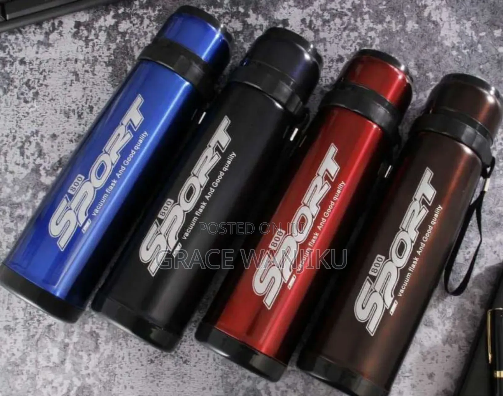 *Sports 800ml Unbreakable Flask