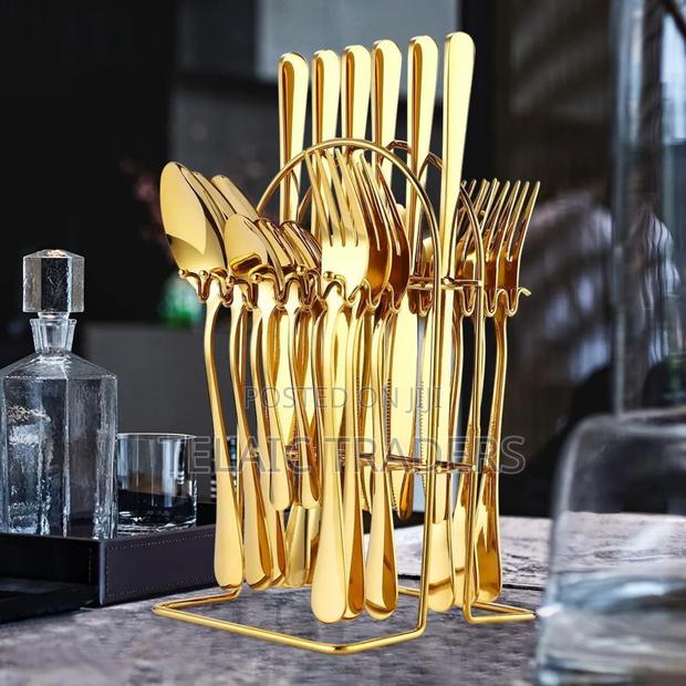 Gold Cuttlery Set