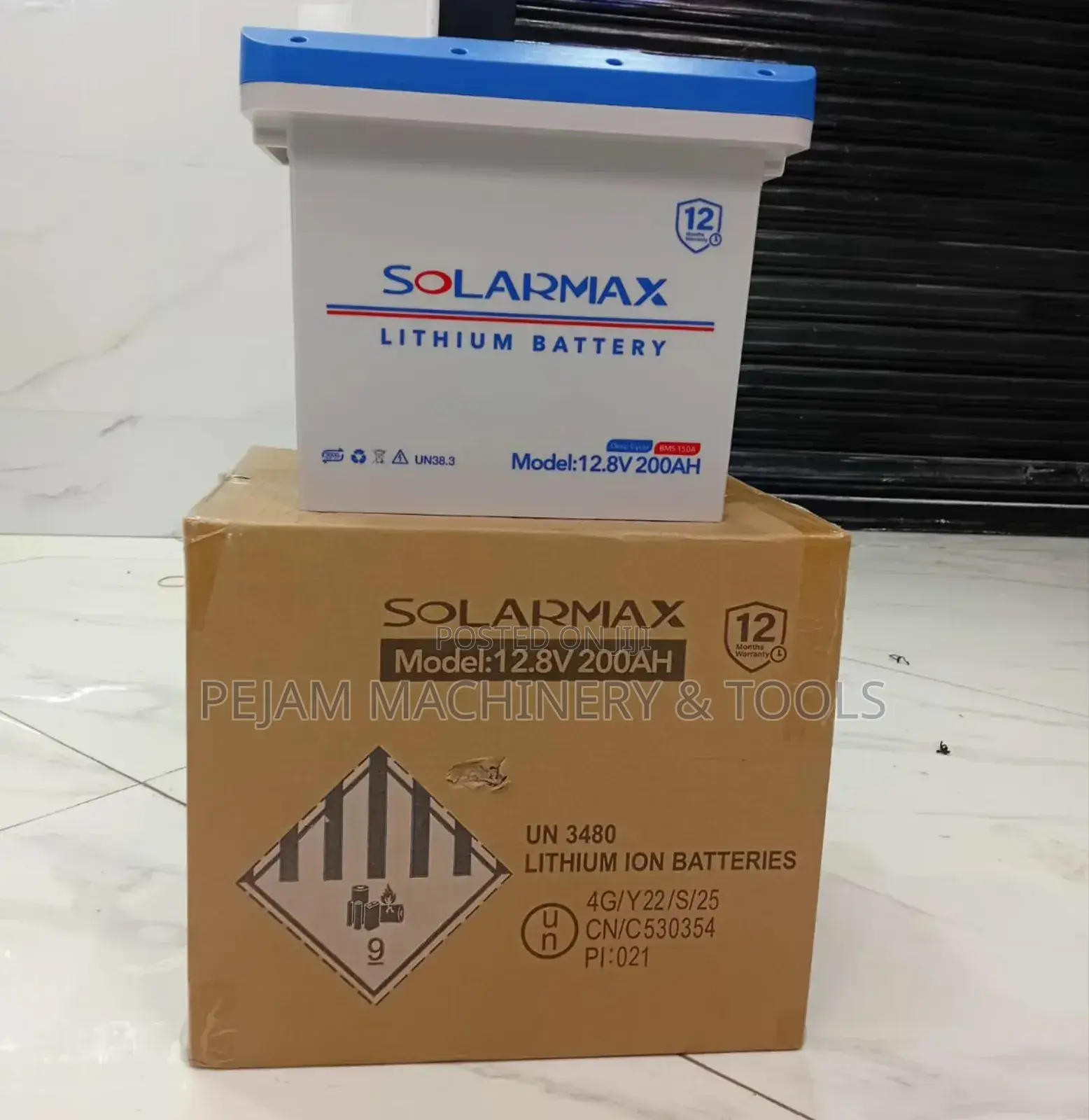 Solarmax 12v 200ah Lithium Battery