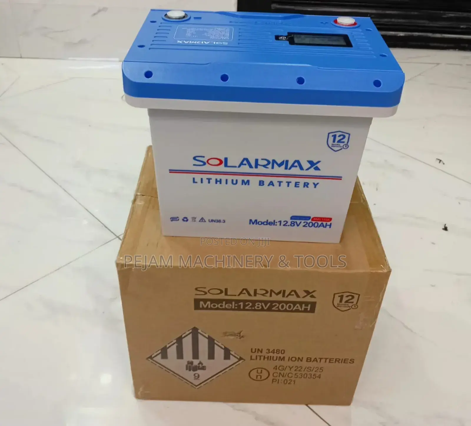 Solarmax 12v 200ah Lithium Battery