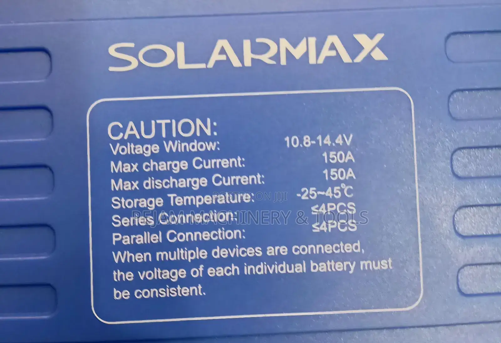Solarmax 12v 200ah Lithium Battery