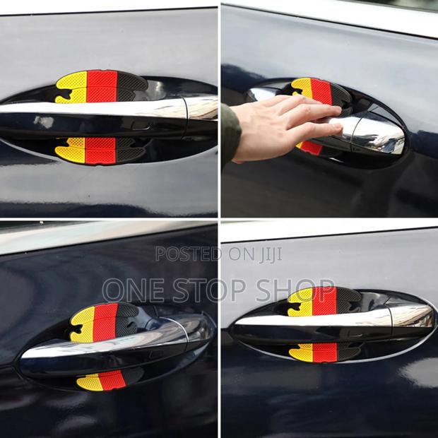 4pc Self Adhesive Car Door Bowl Scratch Protectors Stickers