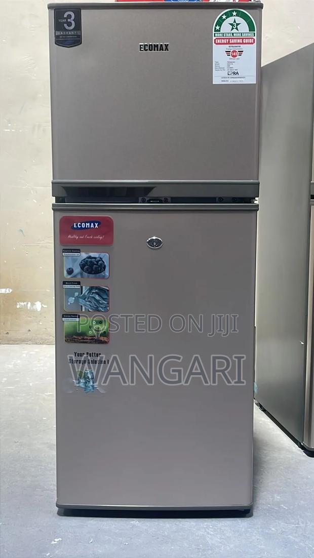 Ecomax Gray Coated Fridge 118 Litres Now Available