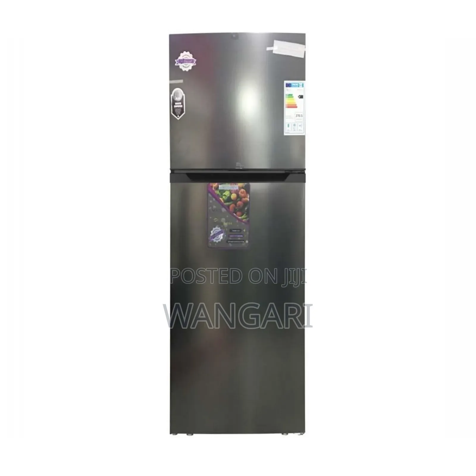 Roch Good Quality 230 Litres Double Door Fridge