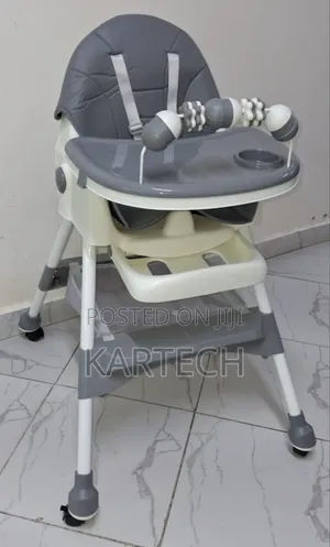 Feeding Chair 2 in 1 -Grey (12months -96months)