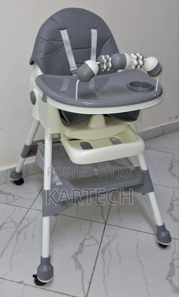 Feeding Chair 2 in 1 -Grey (12months -96months)