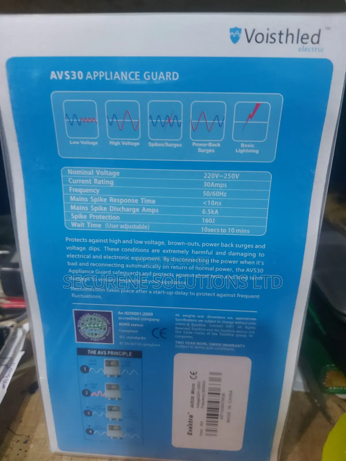 Exextra Avs30 Automatic Voltage Switcher