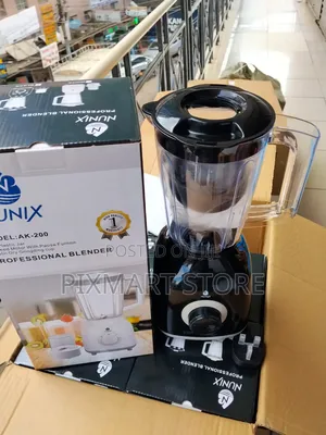 Nunix Ak-200 2-in-1 Blender Grinder 1.5l 350w Heavy Duty