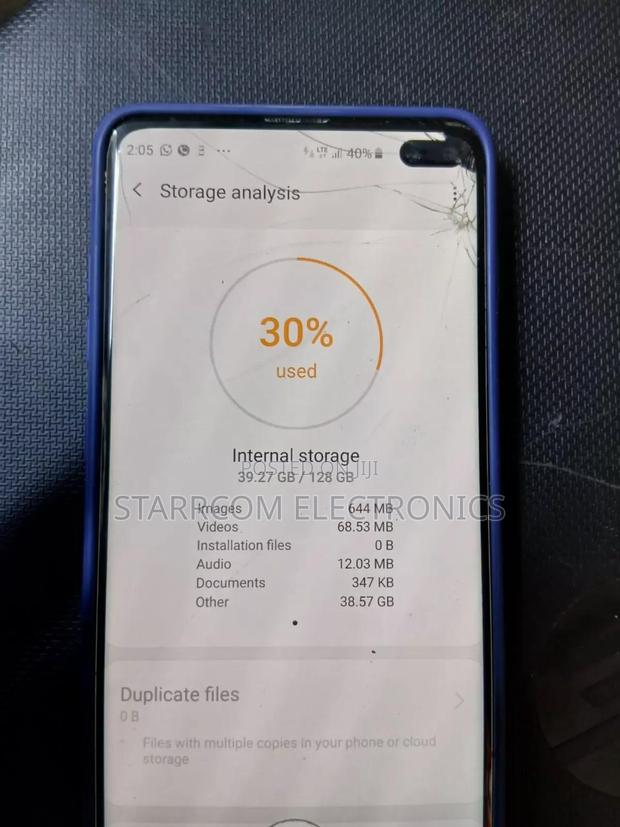 Samsung Galaxy S10 Plus 128 GB Blue - thumbnail 4