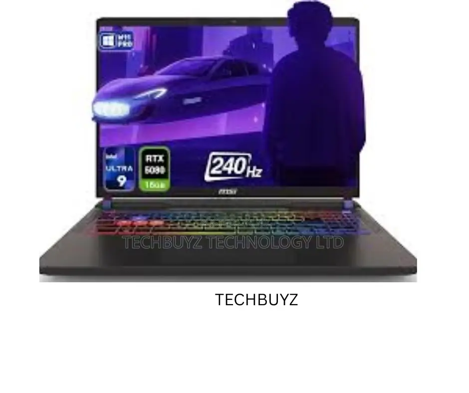 New Laptop MSI Vector 16 HX AI A2XWIG 32GB Intel Core Ultra 9 SSD 1T
