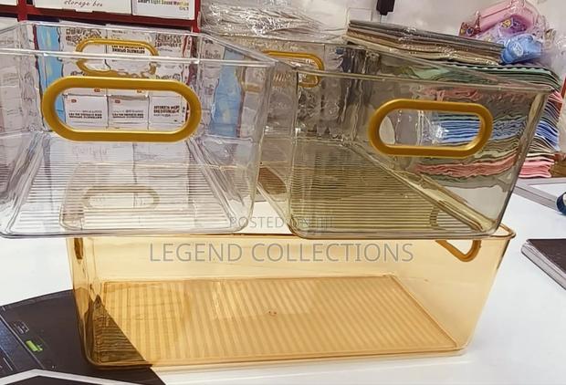 Big Acrylic Storage Fridge Organizer - thumbnail 3