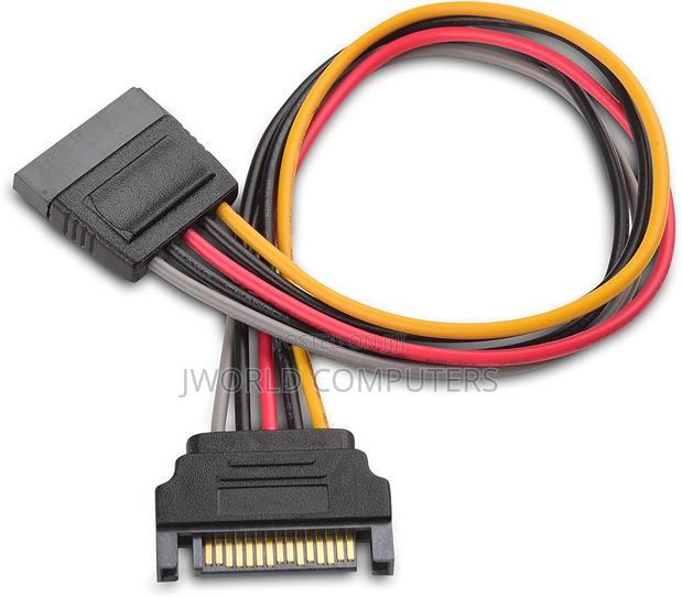 Sata 15p Power Ext Cable 0.3m - main view