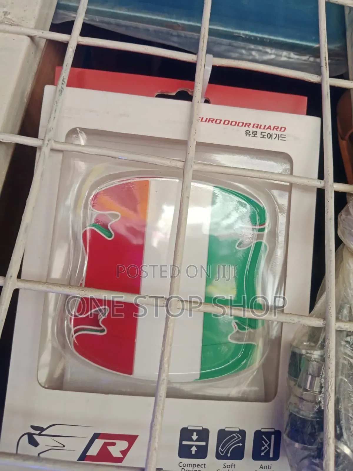 4pcs Car Italian Flag Colors Self Adhesive Door Cup Bowl Stickers