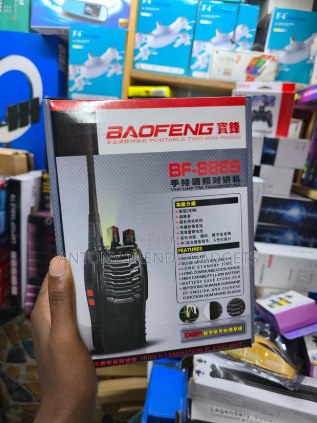 Baofeng Bf-888s Communication Radio For Security & Outdoor Use - main view