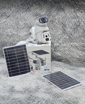 Dual Len Solar CCTV Camera 6mp Hd Remote Phone Viewing Security Camera - thumbnail 2