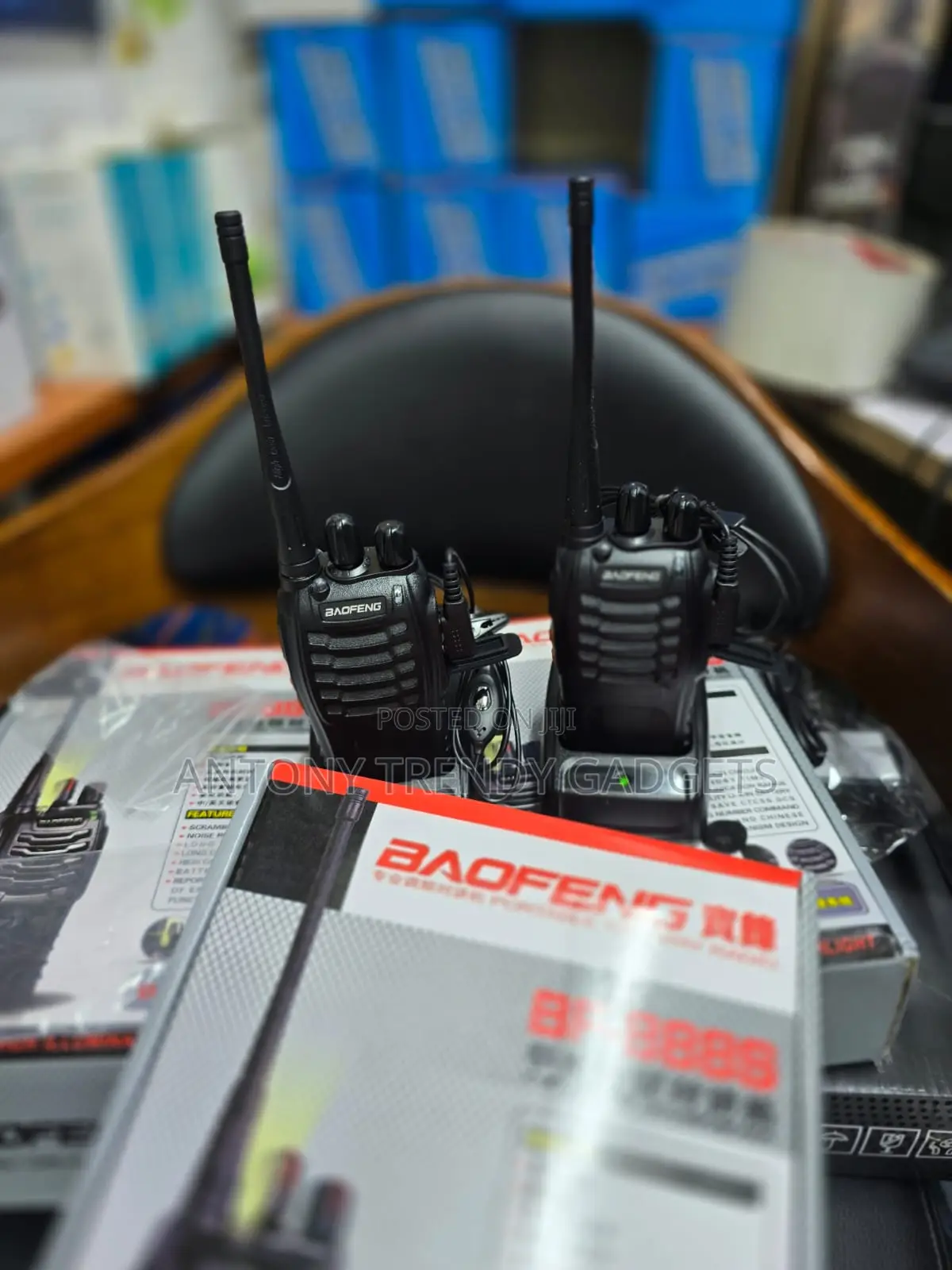 Baofeng Bf-888s Communication Radio For Security & Outdoor Use