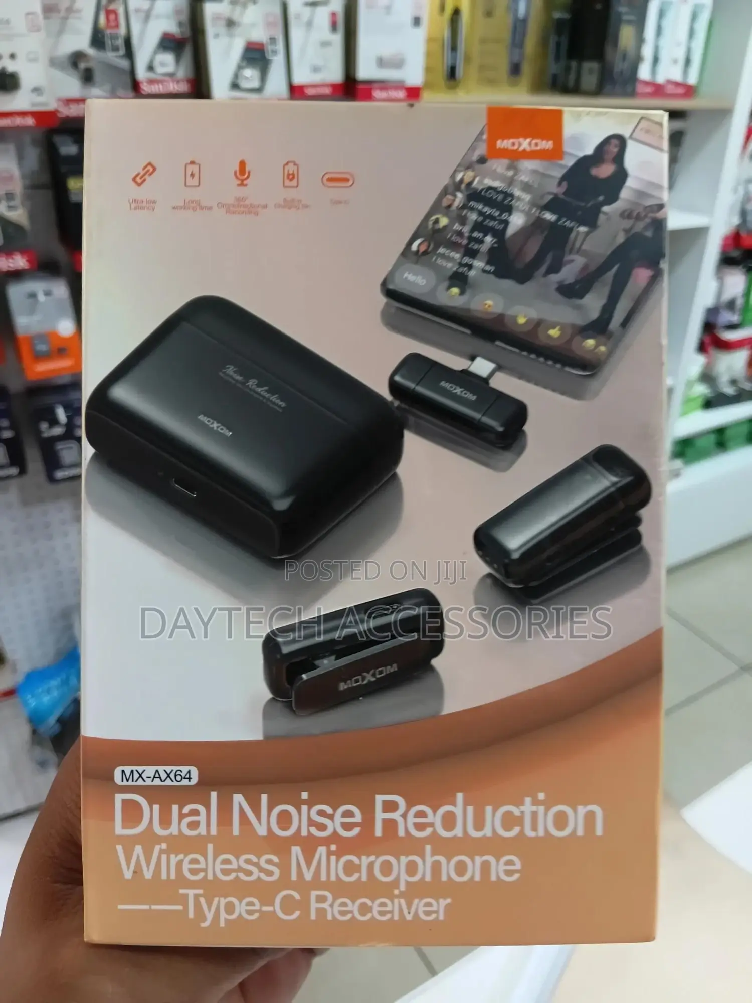 The Moxom Mx-Ax64 Dual Noise Reduction Wireless Microphone System