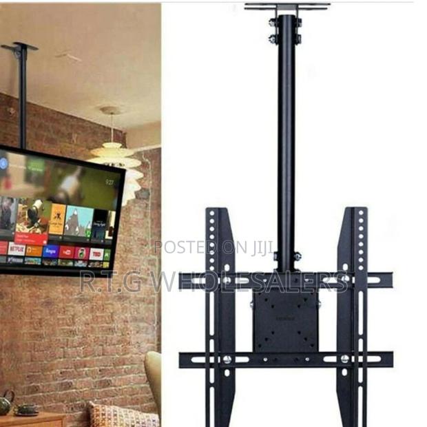 Adjustable Ceiling Tv Bracket 32"-75"