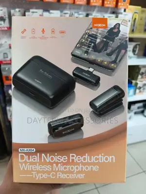 The Moxom Mx-Ax64 Dual Noise Reduction Wireless Microphone System