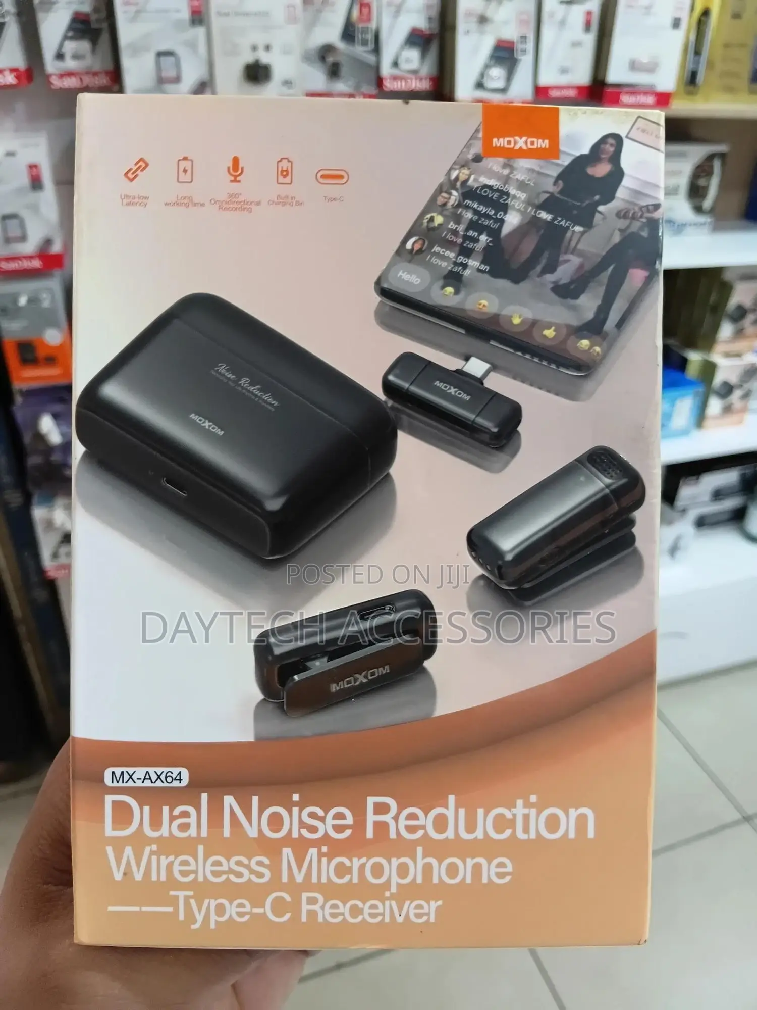 The Moxom Mx-Ax64 Dual Noise Reduction Wireless Microphone System