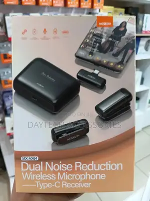 Moxom Mx-Ax64, Live Broadcast Dual Wireless Microphone (Type-C)