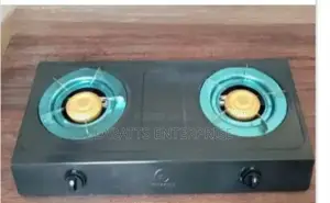 *Eurochef Black 2 Burner*High Quality