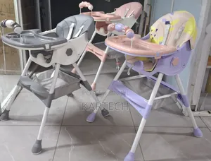 2-in-1 Baby High Chair, Foldable, Feeding Chair, (12months -96months)