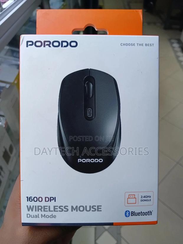 Porodo Dual Mode Wireless Mouse.