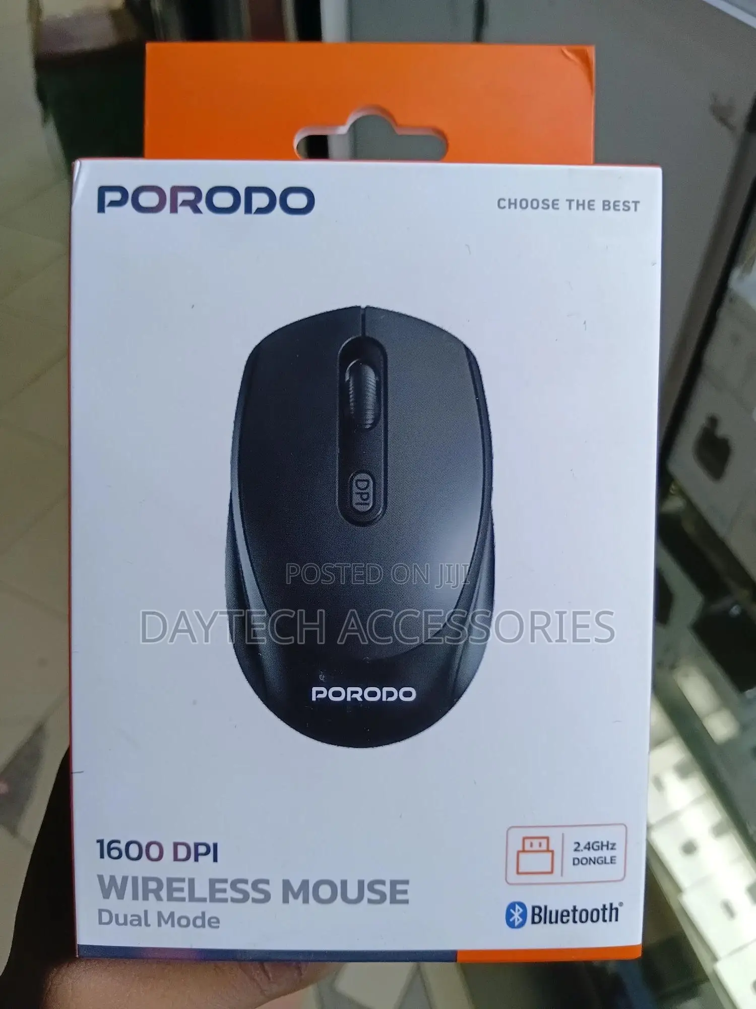 Porodo Dual Mode Wireless Mouse.