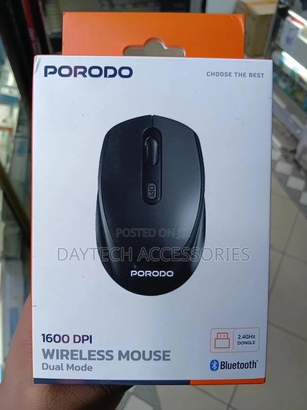 Porodo Dual Mode Wireless Mouse. - thumbnail 3