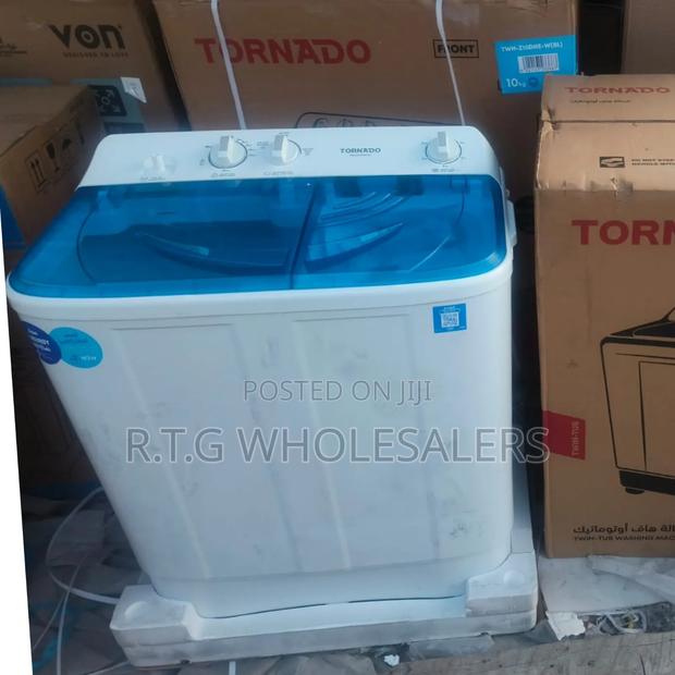 10kg Twin Tub Tornado Washer for Home Laundry