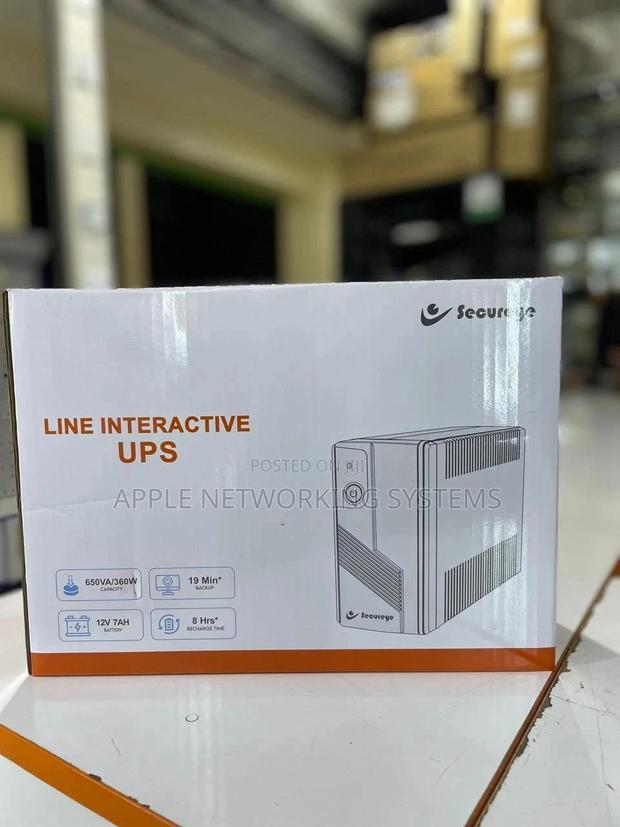 Secureye Line Interactive UPS 650va - main view
