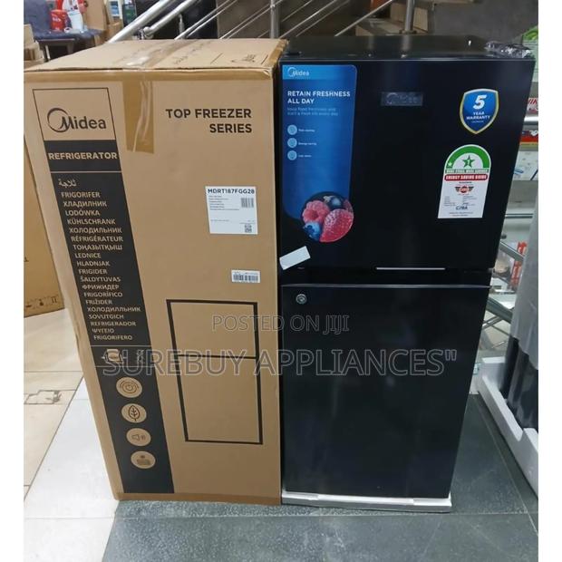 Midea 127l Double Door Fridge – Energy Saving Refrigerator