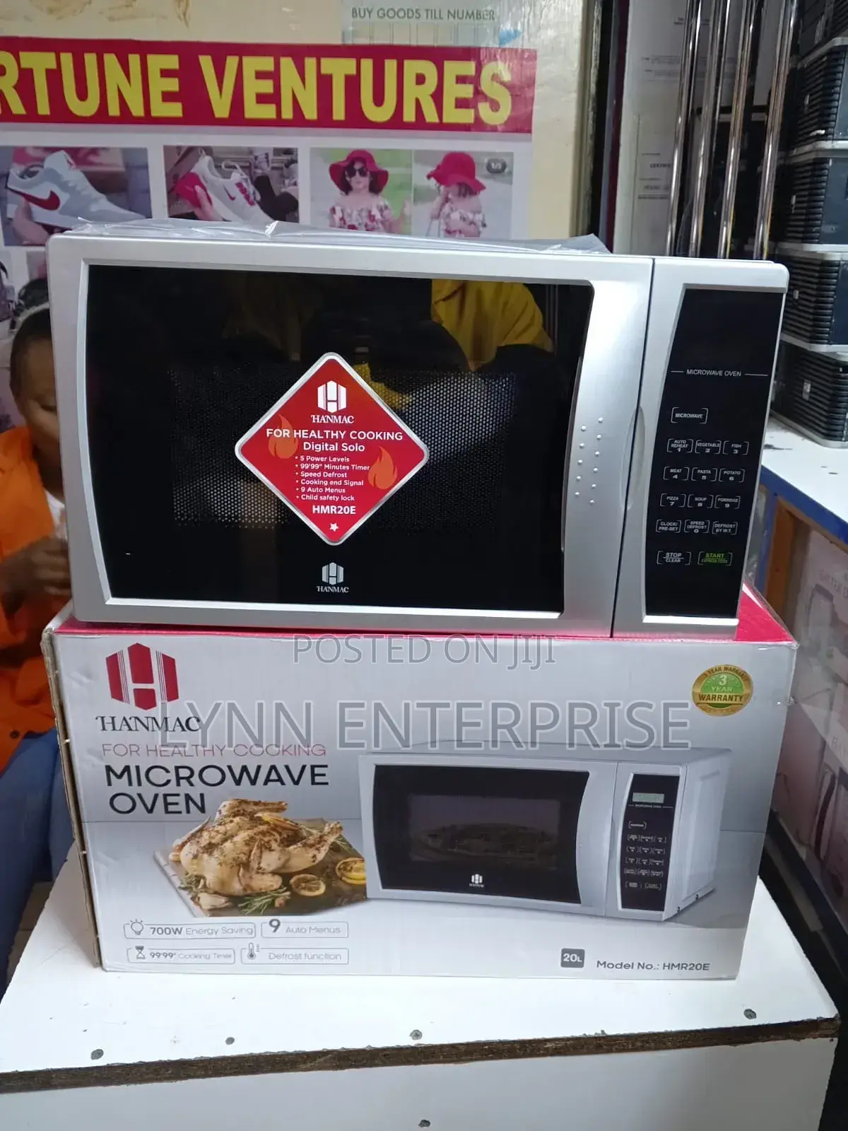 20 Litres 3 Years Warranty Hanmac Digital Microwave